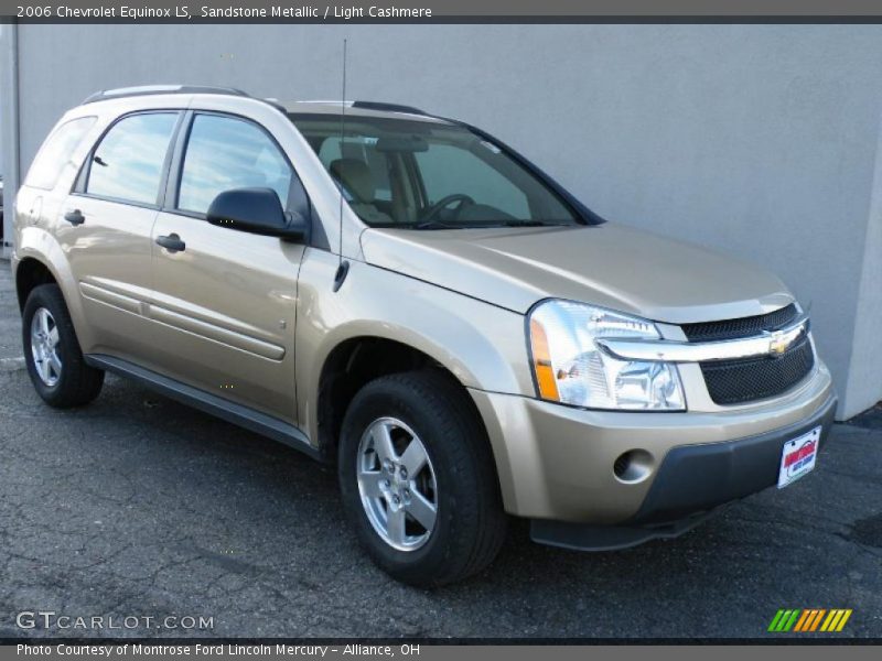 Sandstone Metallic / Light Cashmere 2006 Chevrolet Equinox LS