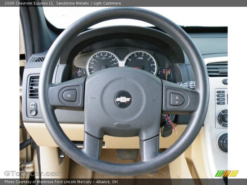 Sandstone Metallic / Light Cashmere 2006 Chevrolet Equinox LS