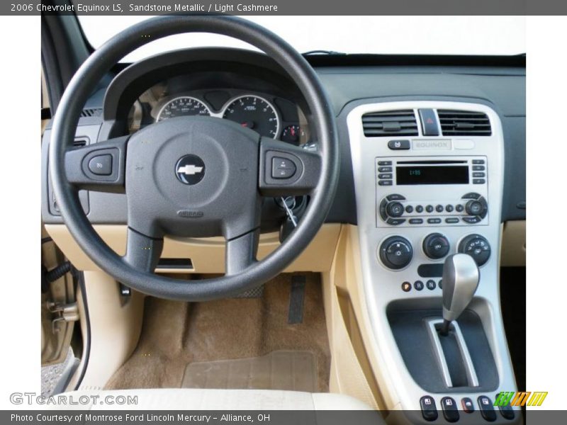 Sandstone Metallic / Light Cashmere 2006 Chevrolet Equinox LS
