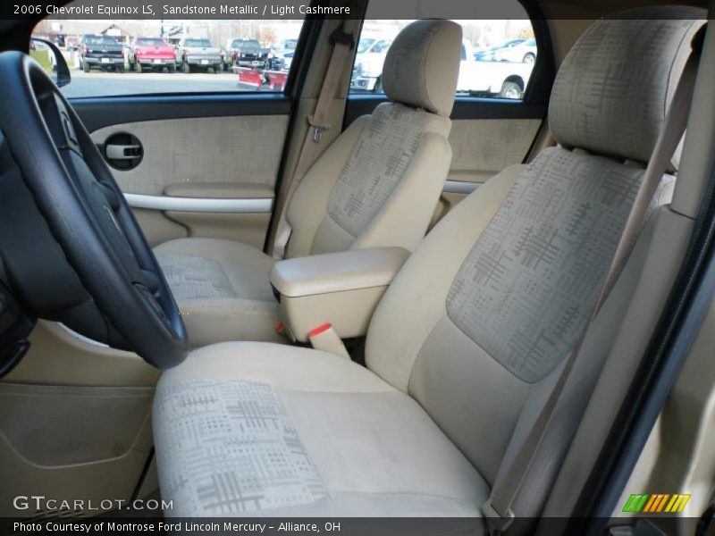 Sandstone Metallic / Light Cashmere 2006 Chevrolet Equinox LS