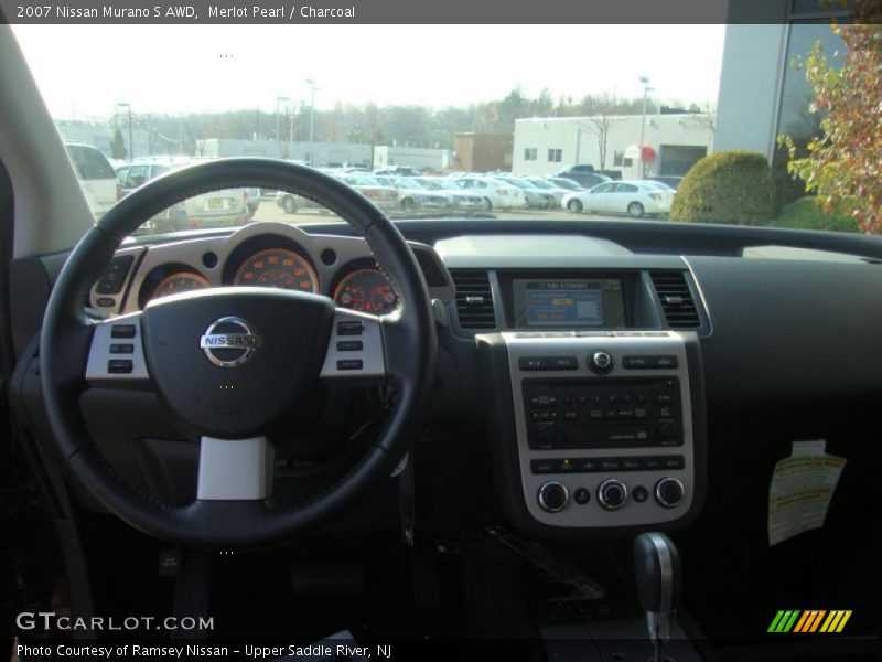 Merlot Pearl / Charcoal 2007 Nissan Murano S AWD