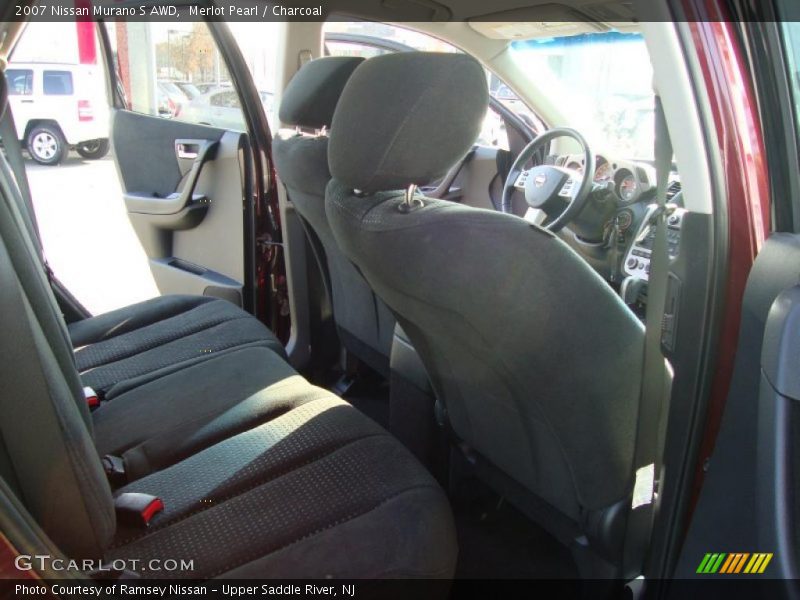 Merlot Pearl / Charcoal 2007 Nissan Murano S AWD