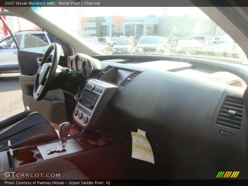 Merlot Pearl / Charcoal 2007 Nissan Murano S AWD