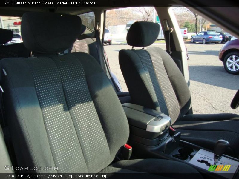 Merlot Pearl / Charcoal 2007 Nissan Murano S AWD
