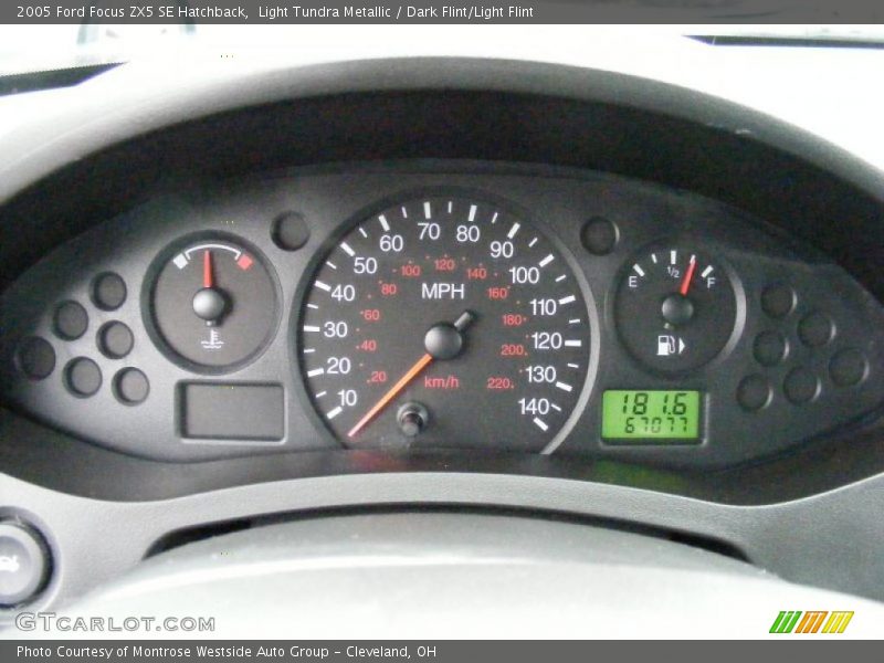  2005 Focus ZX5 SE Hatchback ZX5 SE Hatchback Gauges