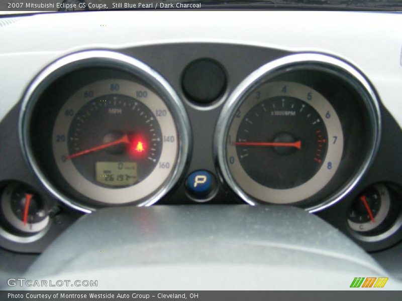 Still Blue Pearl / Dark Charcoal 2007 Mitsubishi Eclipse GS Coupe