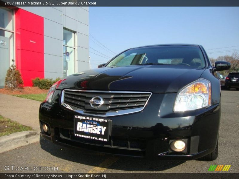 Super Black / Charcoal 2007 Nissan Maxima 3.5 SL