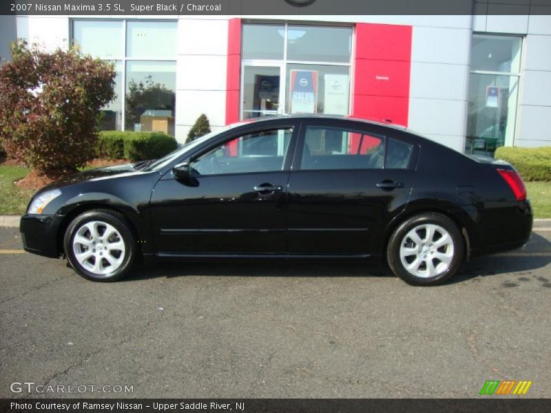 Super Black / Charcoal 2007 Nissan Maxima 3.5 SL