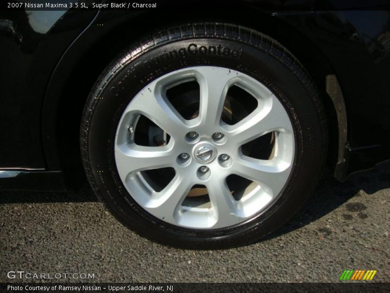 Super Black / Charcoal 2007 Nissan Maxima 3.5 SL