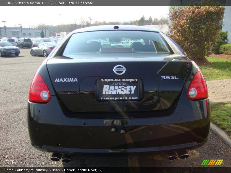 Super Black / Charcoal 2007 Nissan Maxima 3.5 SL