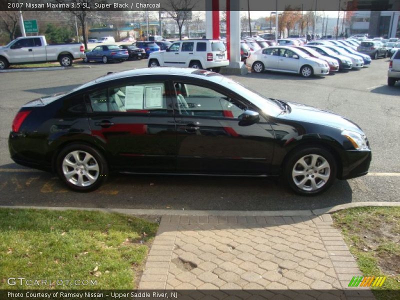 Super Black / Charcoal 2007 Nissan Maxima 3.5 SL