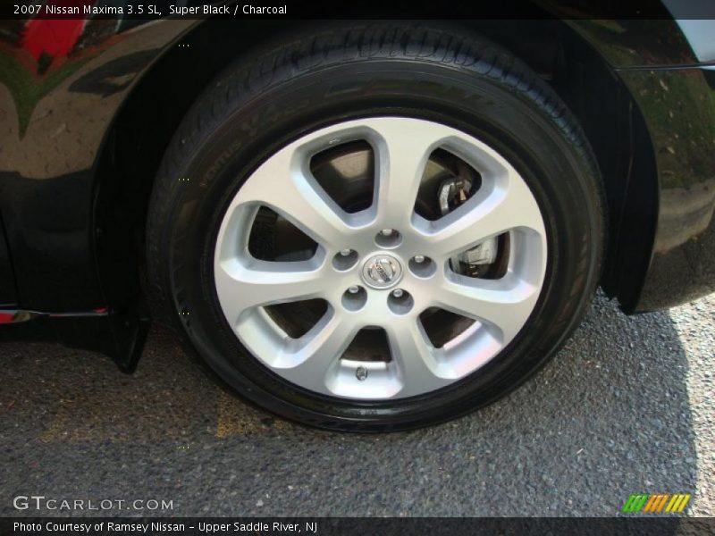 Super Black / Charcoal 2007 Nissan Maxima 3.5 SL