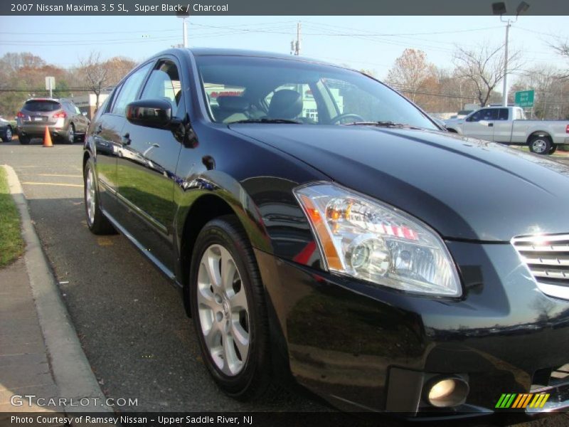Super Black / Charcoal 2007 Nissan Maxima 3.5 SL
