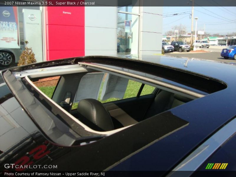 Super Black / Charcoal 2007 Nissan Maxima 3.5 SL