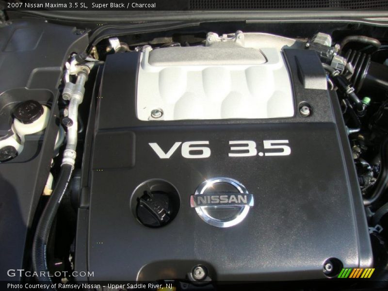 Super Black / Charcoal 2007 Nissan Maxima 3.5 SL
