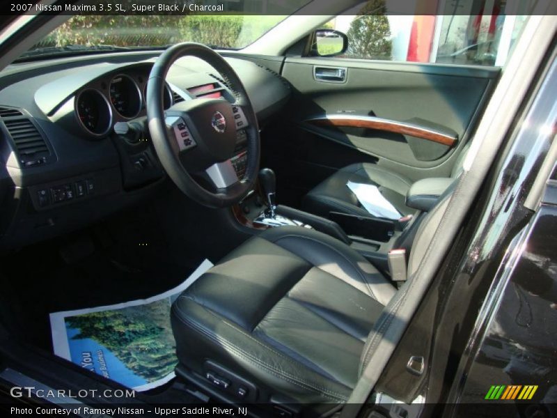 Super Black / Charcoal 2007 Nissan Maxima 3.5 SL