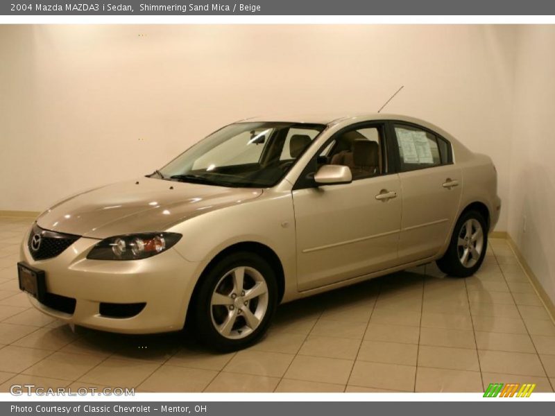 Shimmering Sand Mica / Beige 2004 Mazda MAZDA3 i Sedan