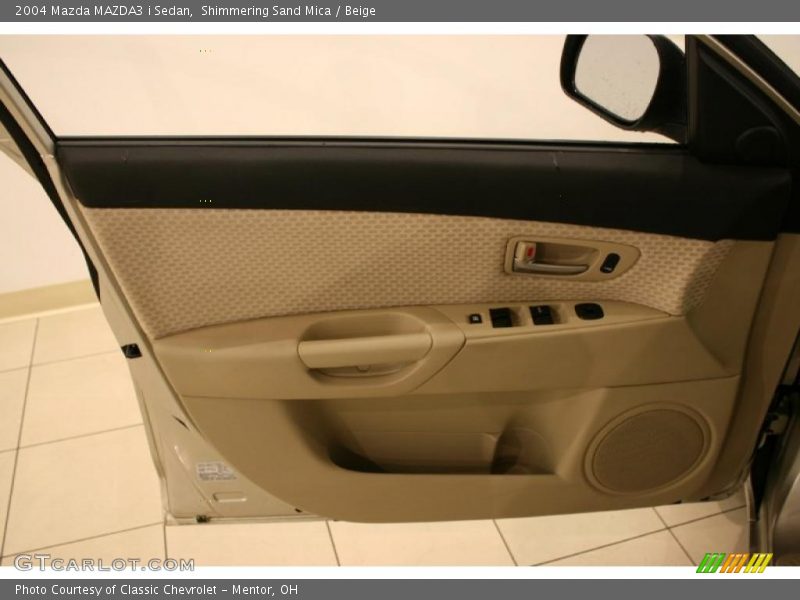 Shimmering Sand Mica / Beige 2004 Mazda MAZDA3 i Sedan