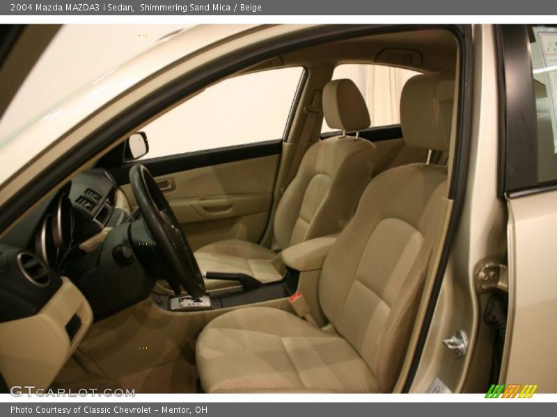 Shimmering Sand Mica / Beige 2004 Mazda MAZDA3 i Sedan