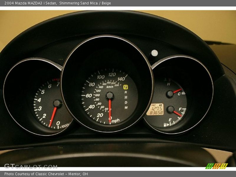 Shimmering Sand Mica / Beige 2004 Mazda MAZDA3 i Sedan