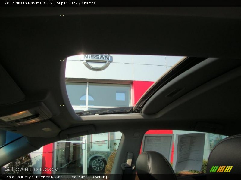 Super Black / Charcoal 2007 Nissan Maxima 3.5 SL