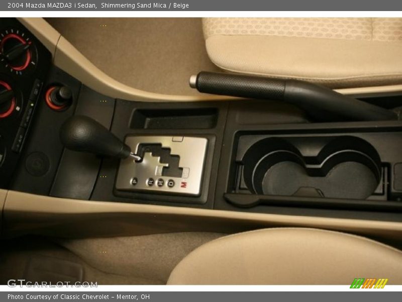 Shimmering Sand Mica / Beige 2004 Mazda MAZDA3 i Sedan