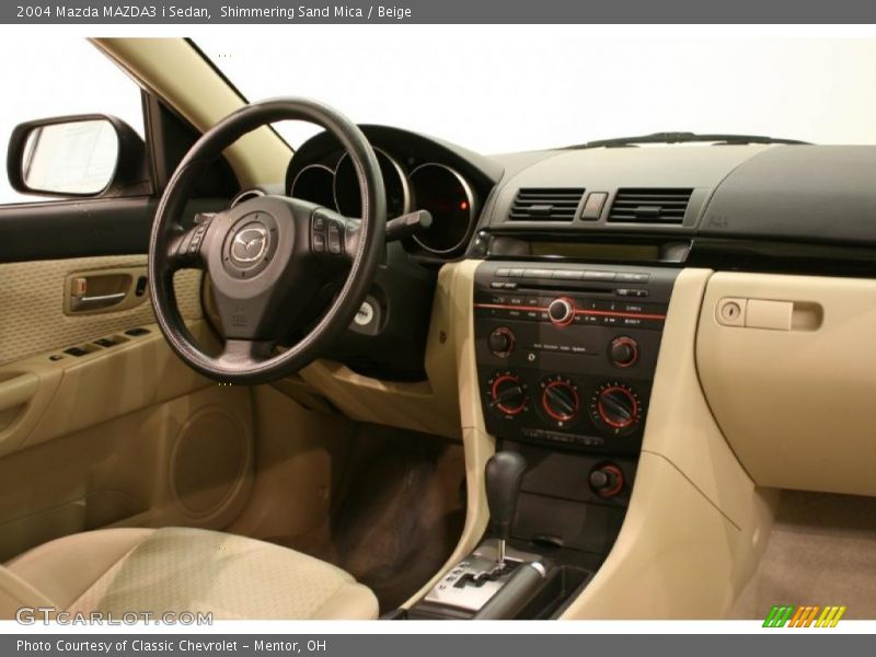 Shimmering Sand Mica / Beige 2004 Mazda MAZDA3 i Sedan