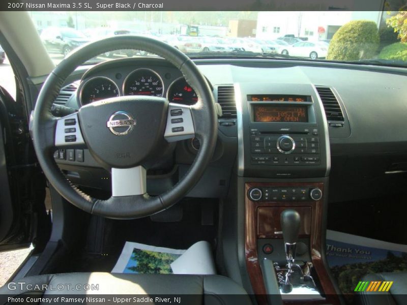 Super Black / Charcoal 2007 Nissan Maxima 3.5 SL