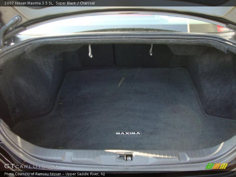 Super Black / Charcoal 2007 Nissan Maxima 3.5 SL