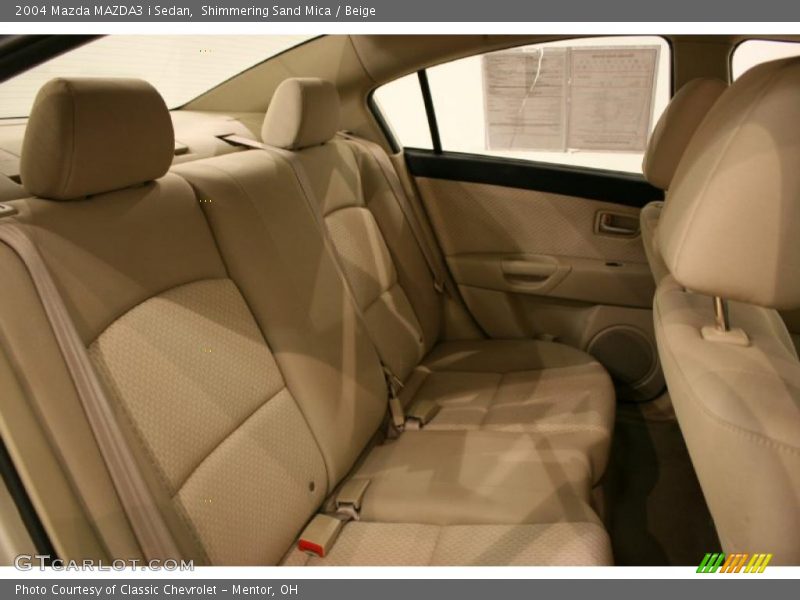 Shimmering Sand Mica / Beige 2004 Mazda MAZDA3 i Sedan