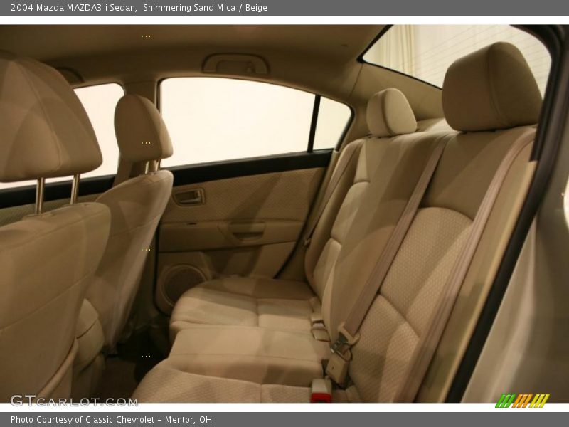 Shimmering Sand Mica / Beige 2004 Mazda MAZDA3 i Sedan