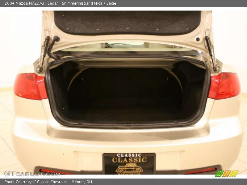 Shimmering Sand Mica / Beige 2004 Mazda MAZDA3 i Sedan