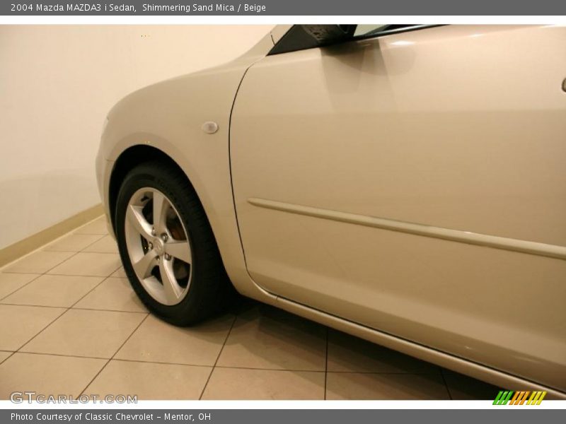 Shimmering Sand Mica / Beige 2004 Mazda MAZDA3 i Sedan