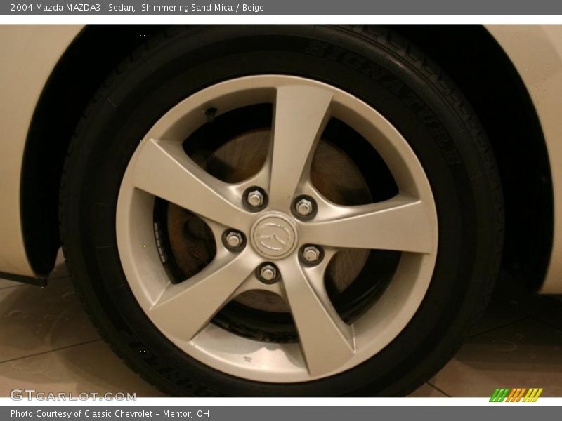 Shimmering Sand Mica / Beige 2004 Mazda MAZDA3 i Sedan