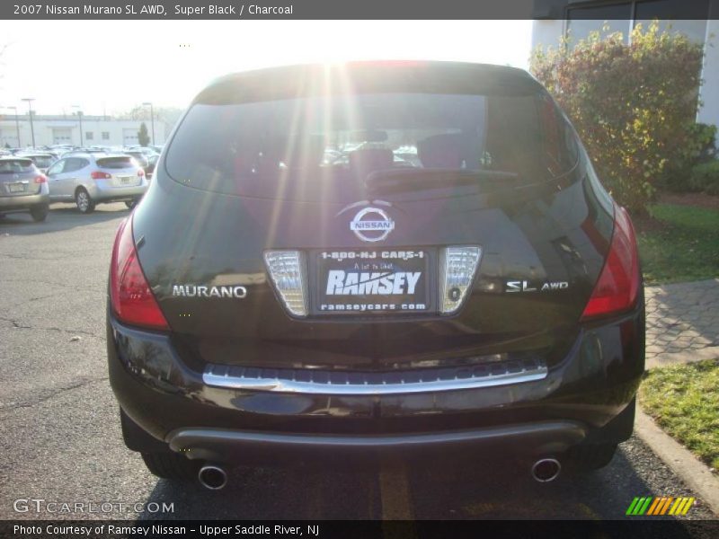 Super Black / Charcoal 2007 Nissan Murano SL AWD