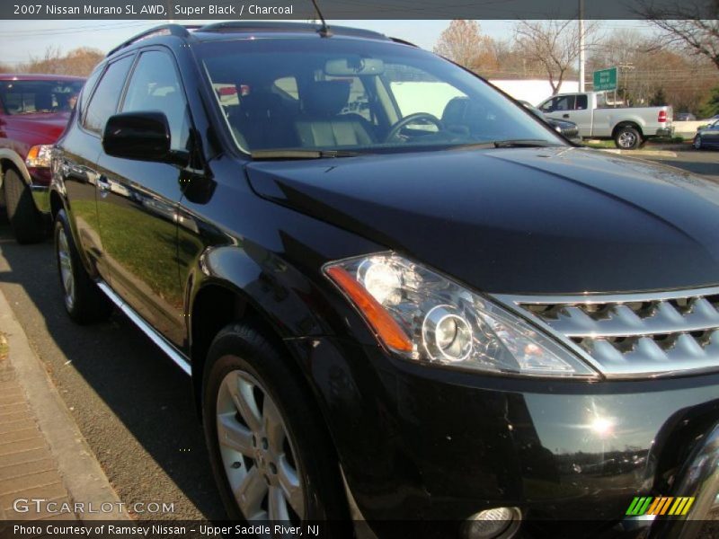 Super Black / Charcoal 2007 Nissan Murano SL AWD