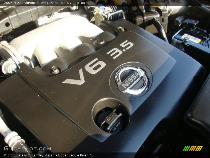 Super Black / Charcoal 2007 Nissan Murano SL AWD