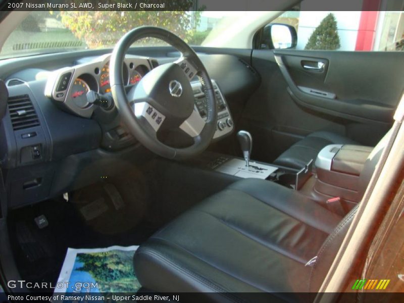 Super Black / Charcoal 2007 Nissan Murano SL AWD