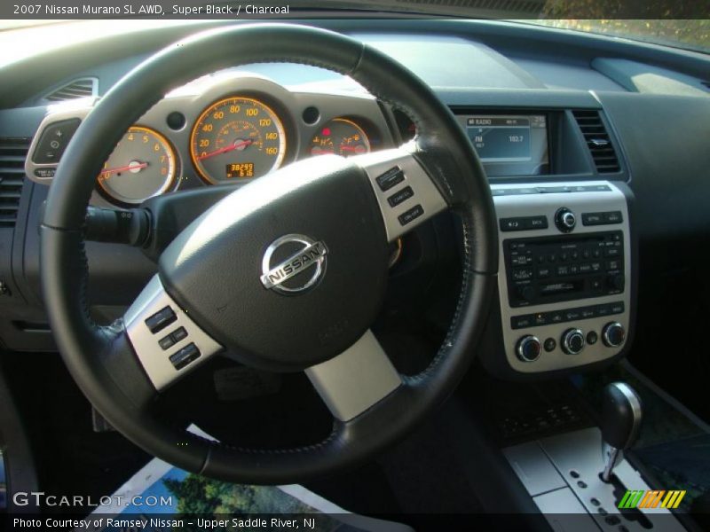 Super Black / Charcoal 2007 Nissan Murano SL AWD