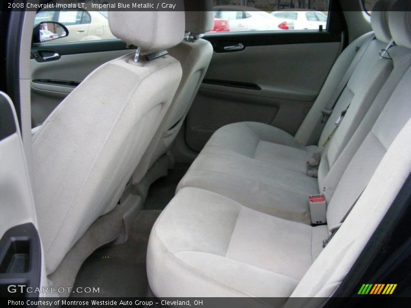 Imperial Blue Metallic / Gray 2008 Chevrolet Impala LT