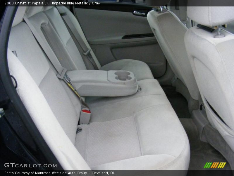 Imperial Blue Metallic / Gray 2008 Chevrolet Impala LT
