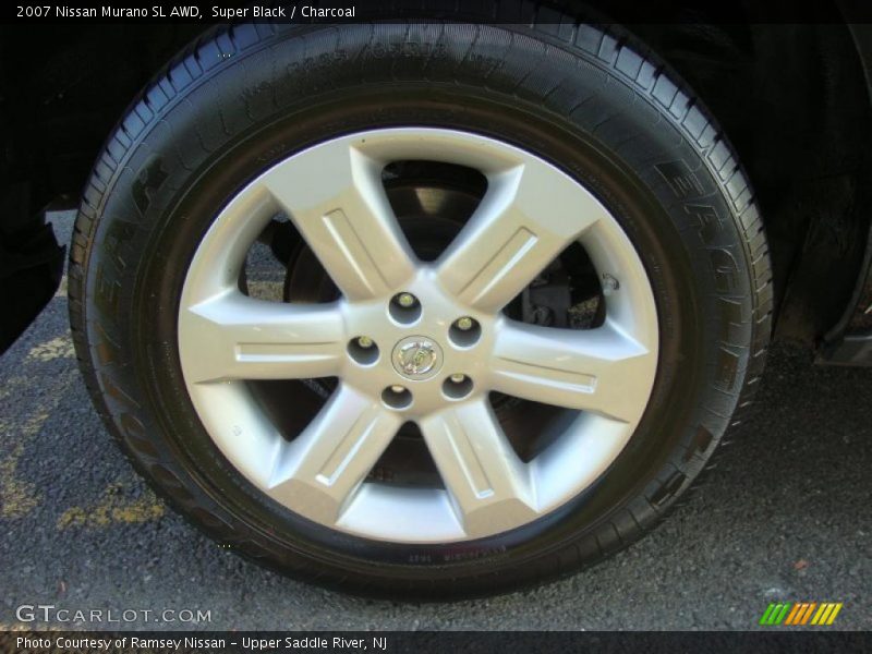 Super Black / Charcoal 2007 Nissan Murano SL AWD