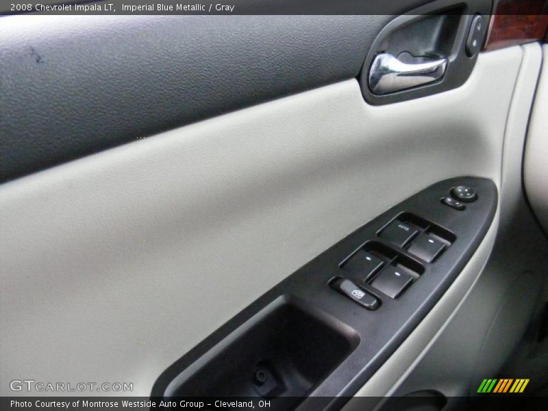 Imperial Blue Metallic / Gray 2008 Chevrolet Impala LT