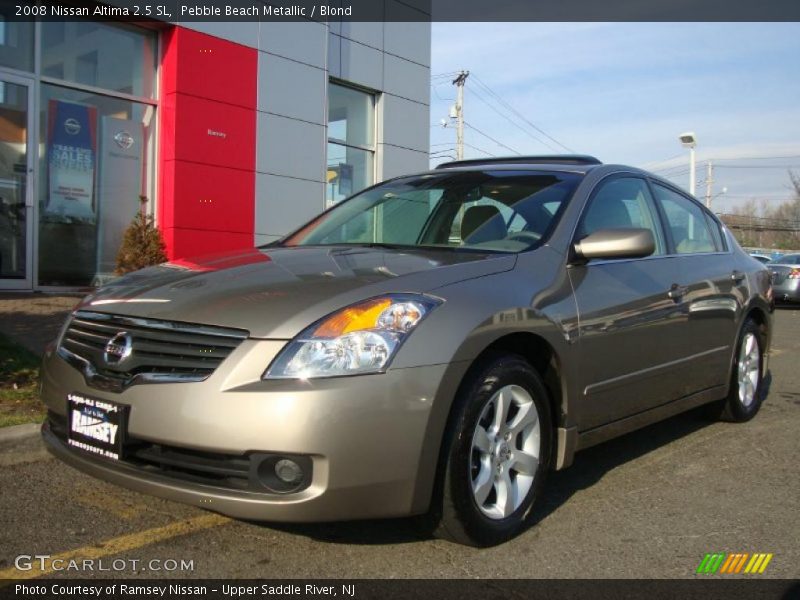Pebble Beach Metallic / Blond 2008 Nissan Altima 2.5 SL