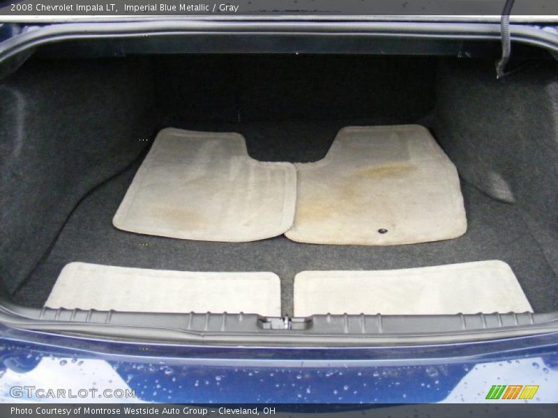Imperial Blue Metallic / Gray 2008 Chevrolet Impala LT