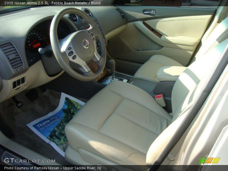 Pebble Beach Metallic / Blond 2008 Nissan Altima 2.5 SL
