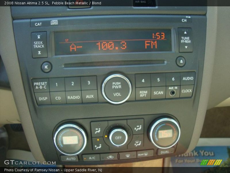 Pebble Beach Metallic / Blond 2008 Nissan Altima 2.5 SL