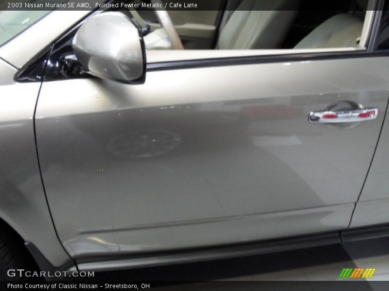Polished Pewter Metallic / Cafe Latte 2003 Nissan Murano SE AWD