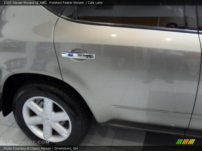 Polished Pewter Metallic / Cafe Latte 2003 Nissan Murano SE AWD