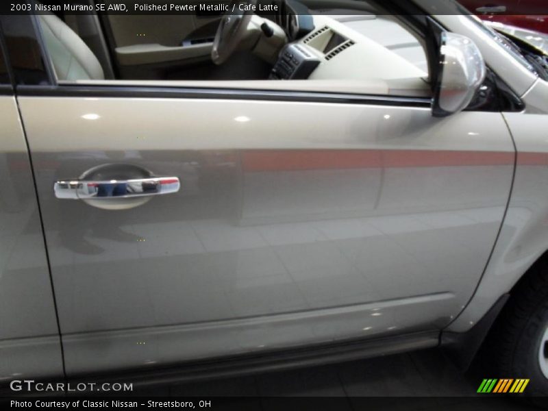 Polished Pewter Metallic / Cafe Latte 2003 Nissan Murano SE AWD
